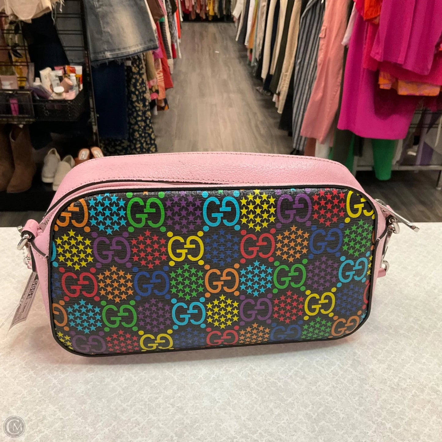 Crossbody Luxury Designer By Gucci, Size: Small