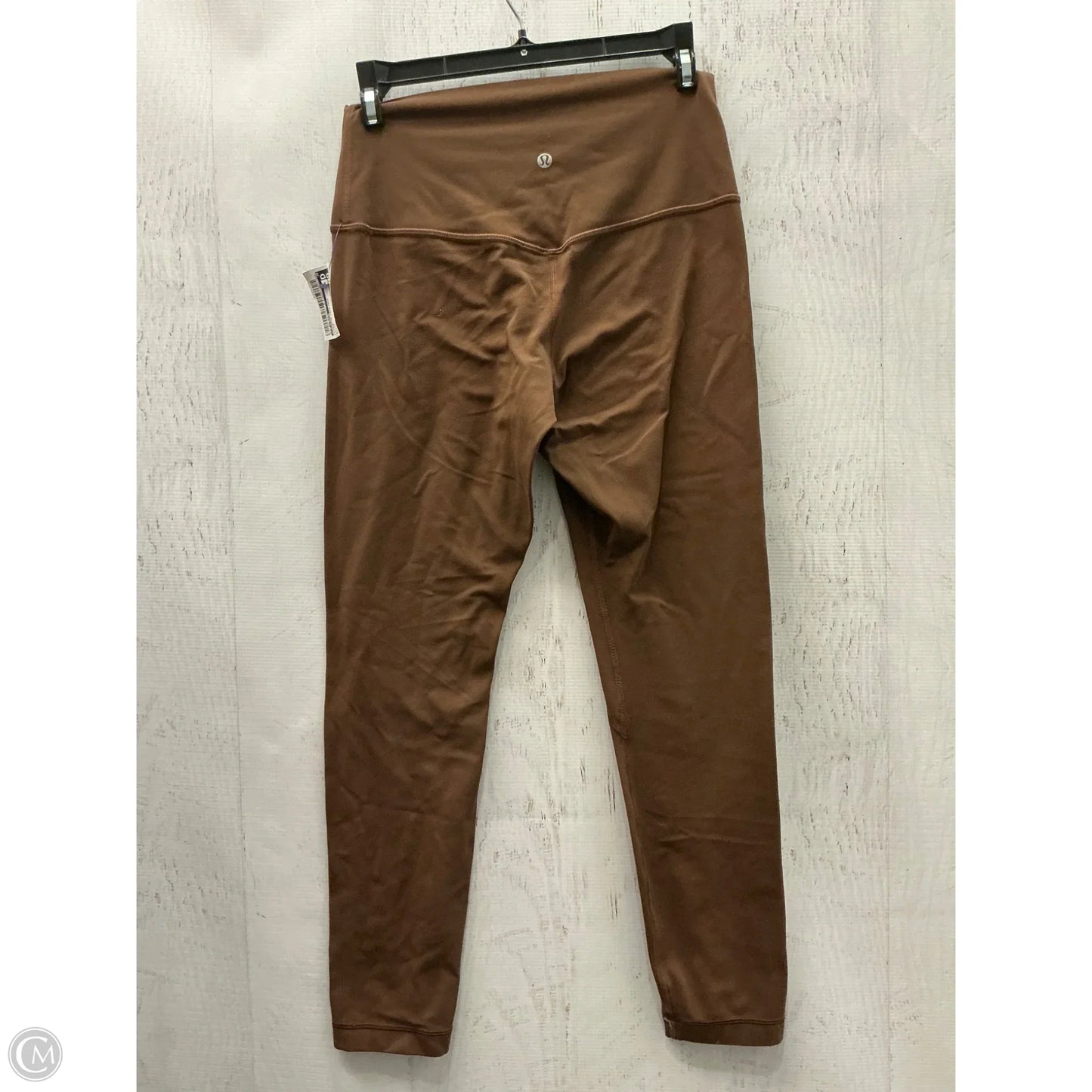 Athletic Leggings By Lululemon In Brown, Size: 8