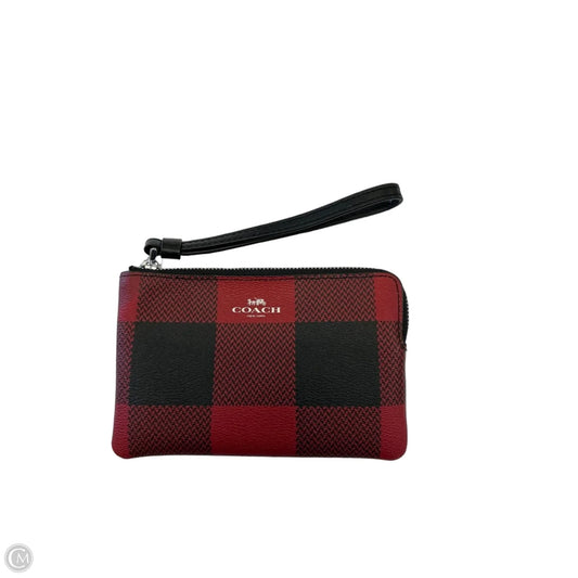 Wristlet Designer By Coach, Size: Medium