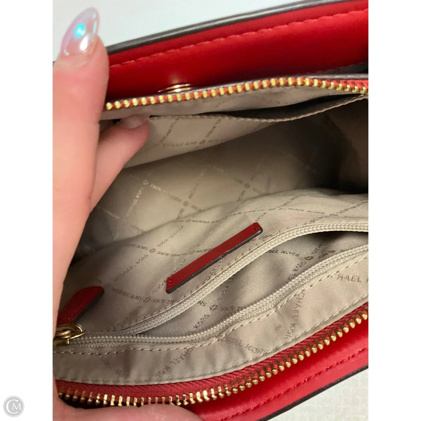 Handbag Designer By Michael Kors, Size: Medium