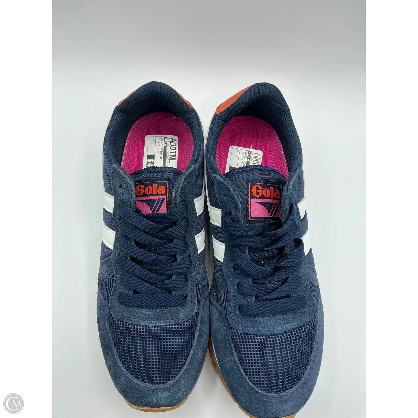 Shoes Sneakers By Gola In Blue & Pink, Size: 7