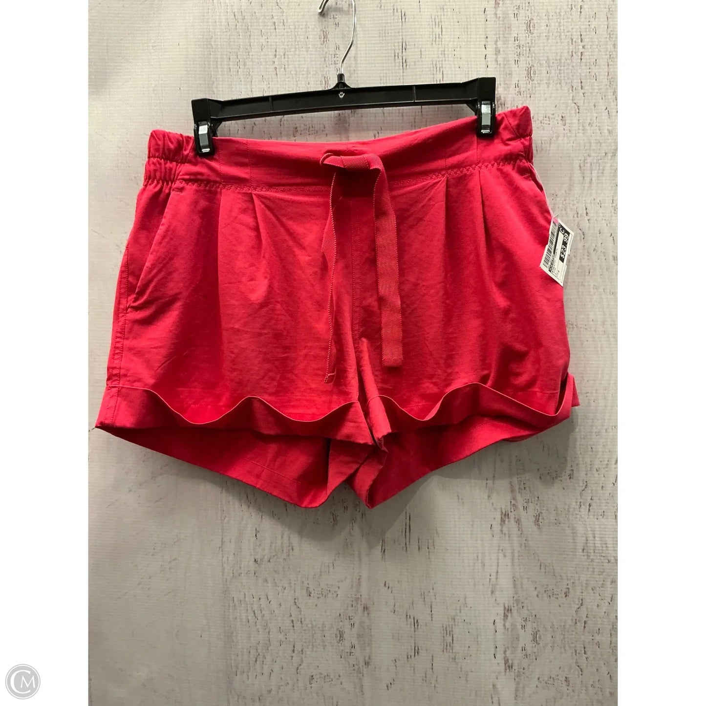 Athletic Shorts By Lululemon In Pink, Size: 8