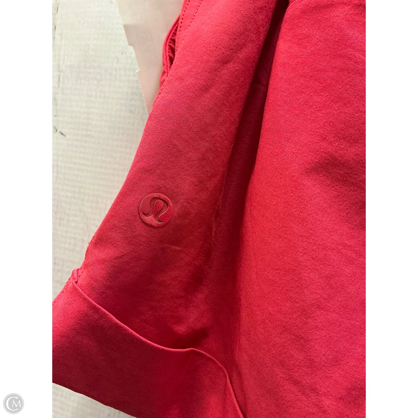 Athletic Shorts By Lululemon In Pink, Size: 8