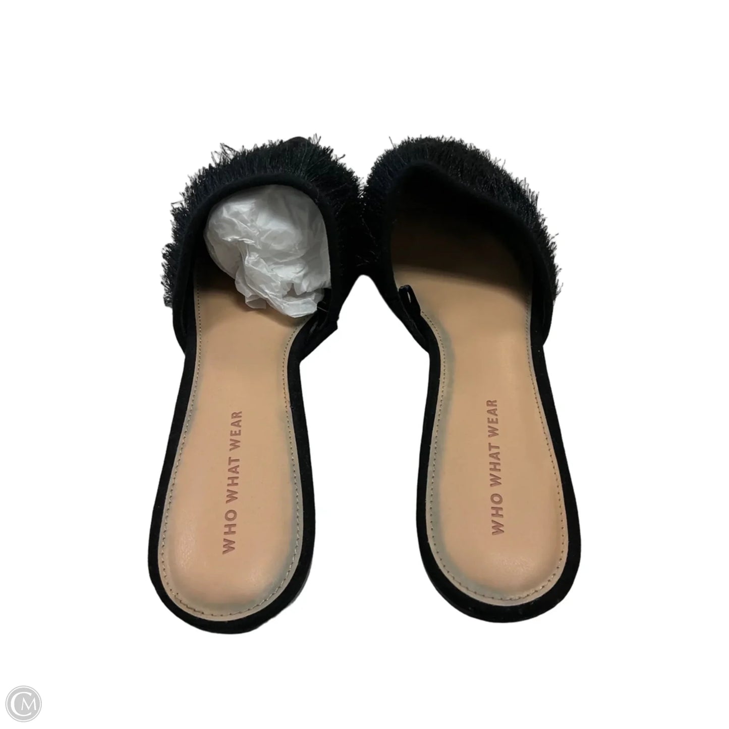 Shoes Flats By Who What Wear In Black, Size: 11