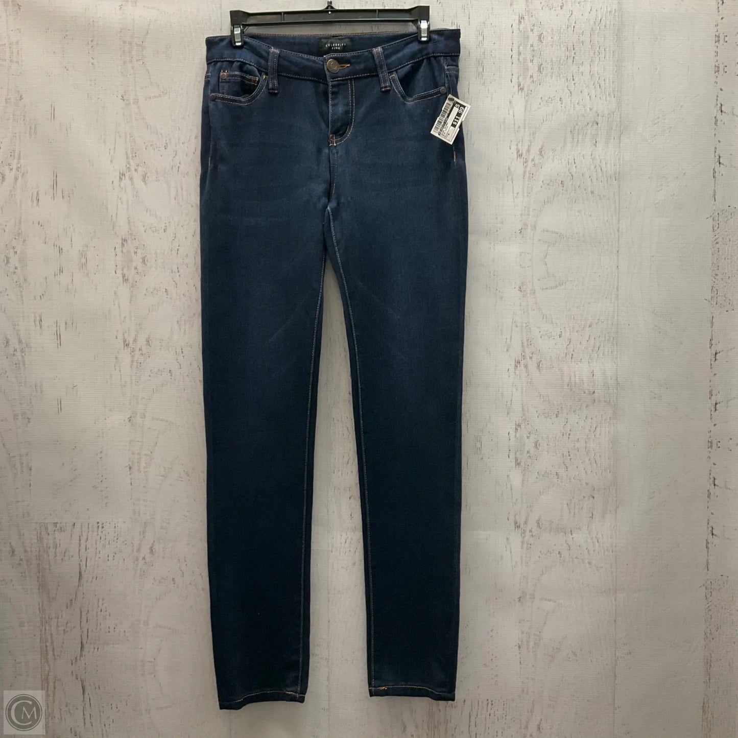 Jeans Skinny By Celebrity Pink In Blue Denim, Size: 6
