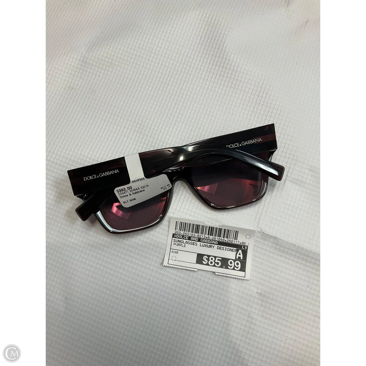 Sunglasses Luxury Designer By Dolce And Gabbana