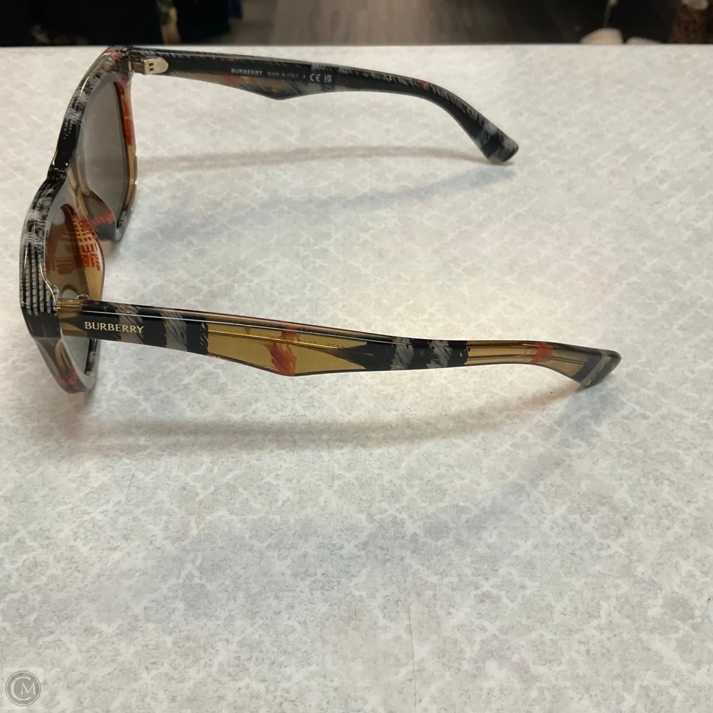 Sunglasses Luxury Designer By Burberry, Size: Medium