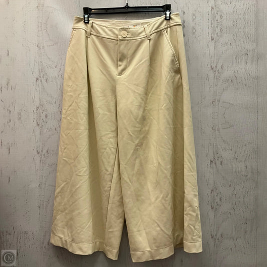 Pants Cropped By Anthropologie In Cream, Size: 2