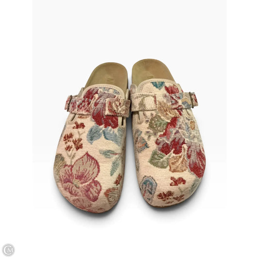 Shoes Flats By Mia In Floral Print, Size: 9