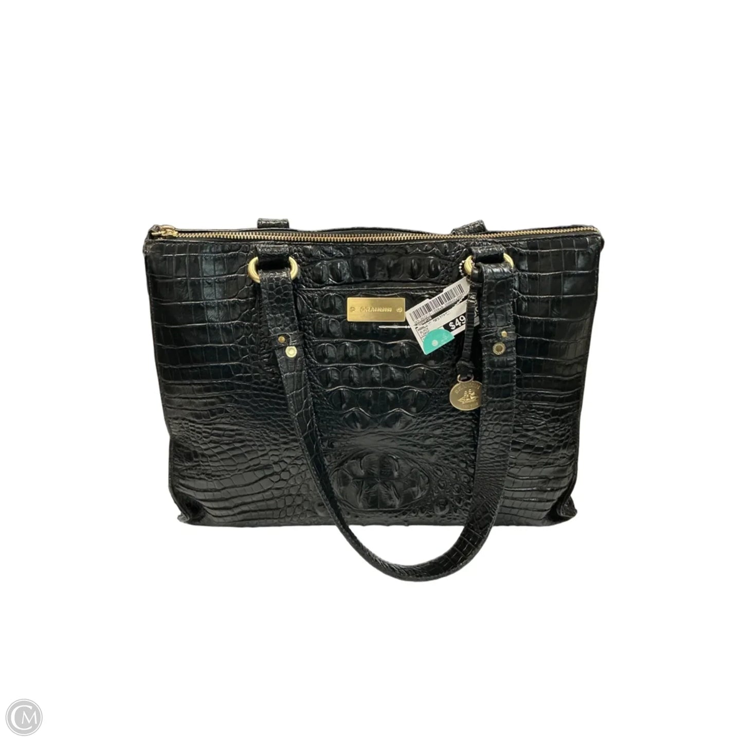 Handbag Designer By Brahmin, Size: Large
