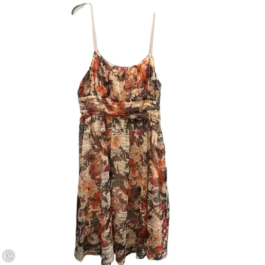 Dress Casual Midi By Maeve In Multi-colored, Size: 16