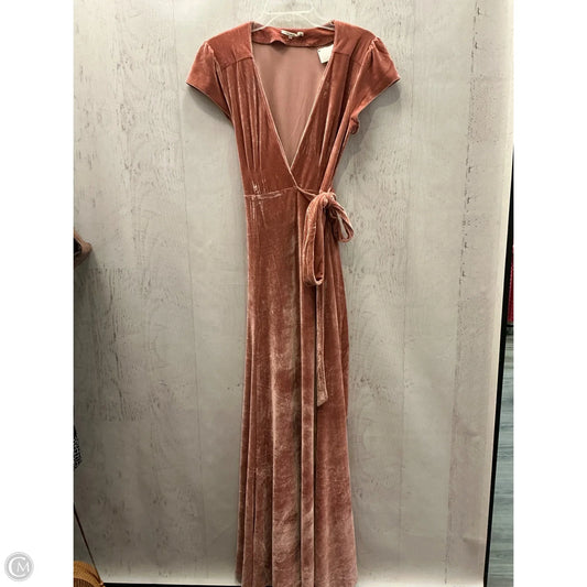 Dress Casual Maxi By Tularosa In Pink, Size: Xs