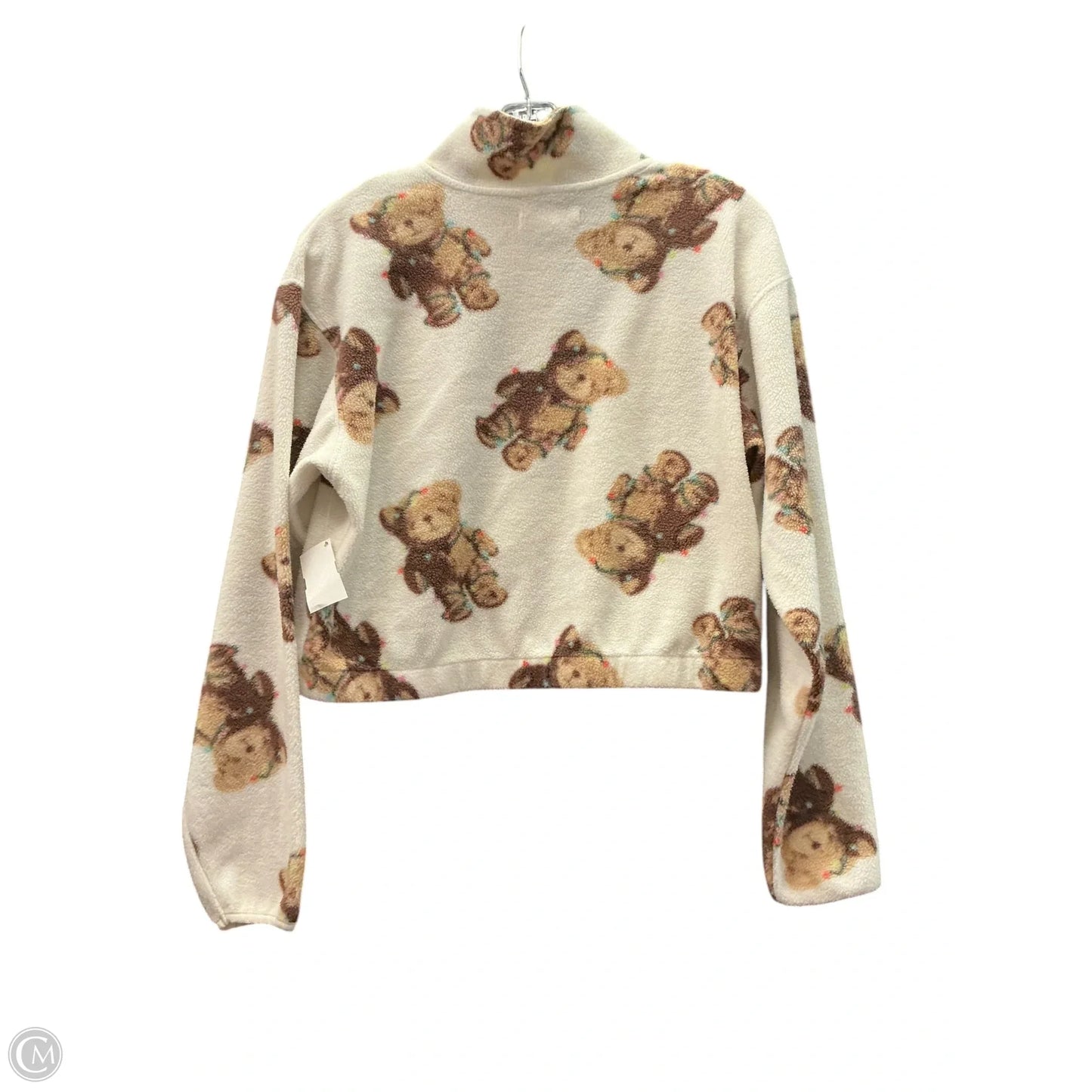 Jacket Fleece By Grayson Threads In White, Size: S