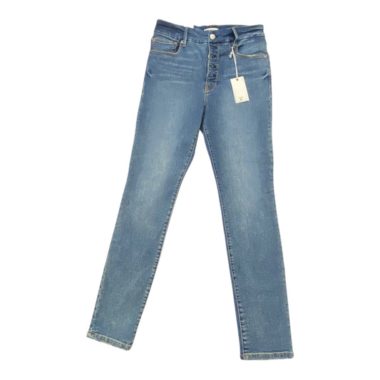 Jeans Skinny By Good American In Blue Denim, Size:24