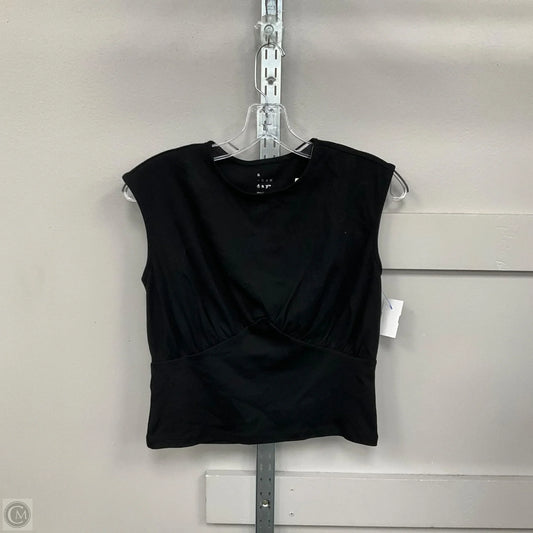 Top Sleeveless By A New Day In Black, Size: S
