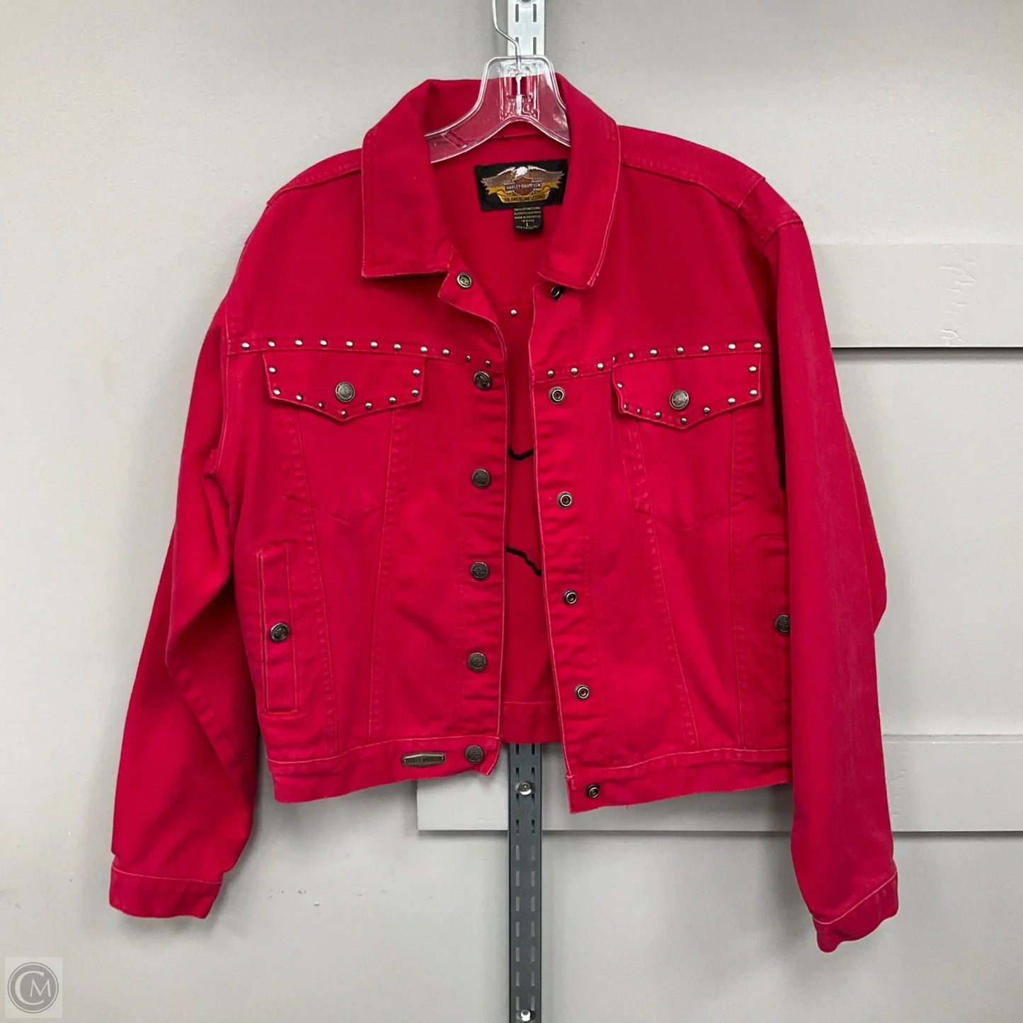 Jacket Other By Harley Davidson In Red, Size: L
