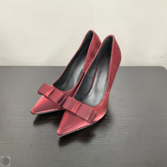 Shoes Heels Stiletto By Clothes Mentor In Red, Size: 6