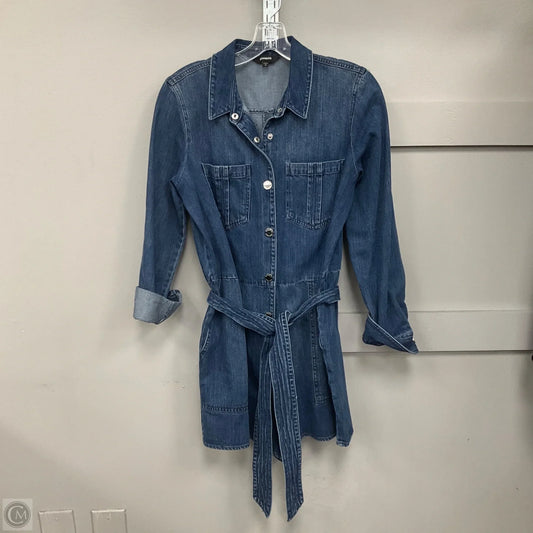 Romper By Express In Blue, Size: M