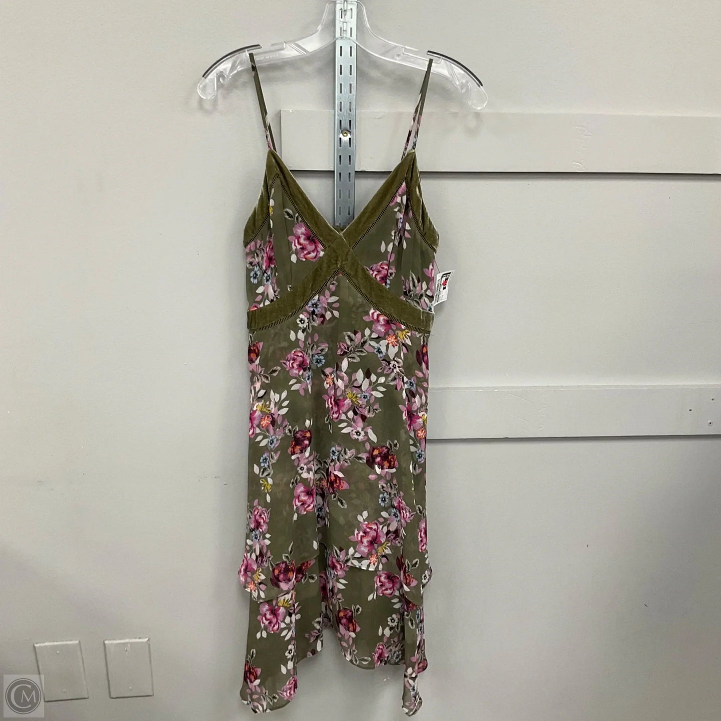 Dress Casual Short By White House Black Market In Floral Print, Size: 6