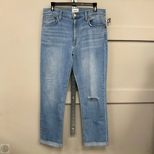 Jeans Straight By Hudson In Blue, Size: 10