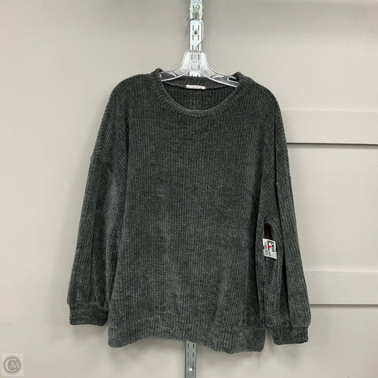 Sweater By First Love In Grey, Size: L