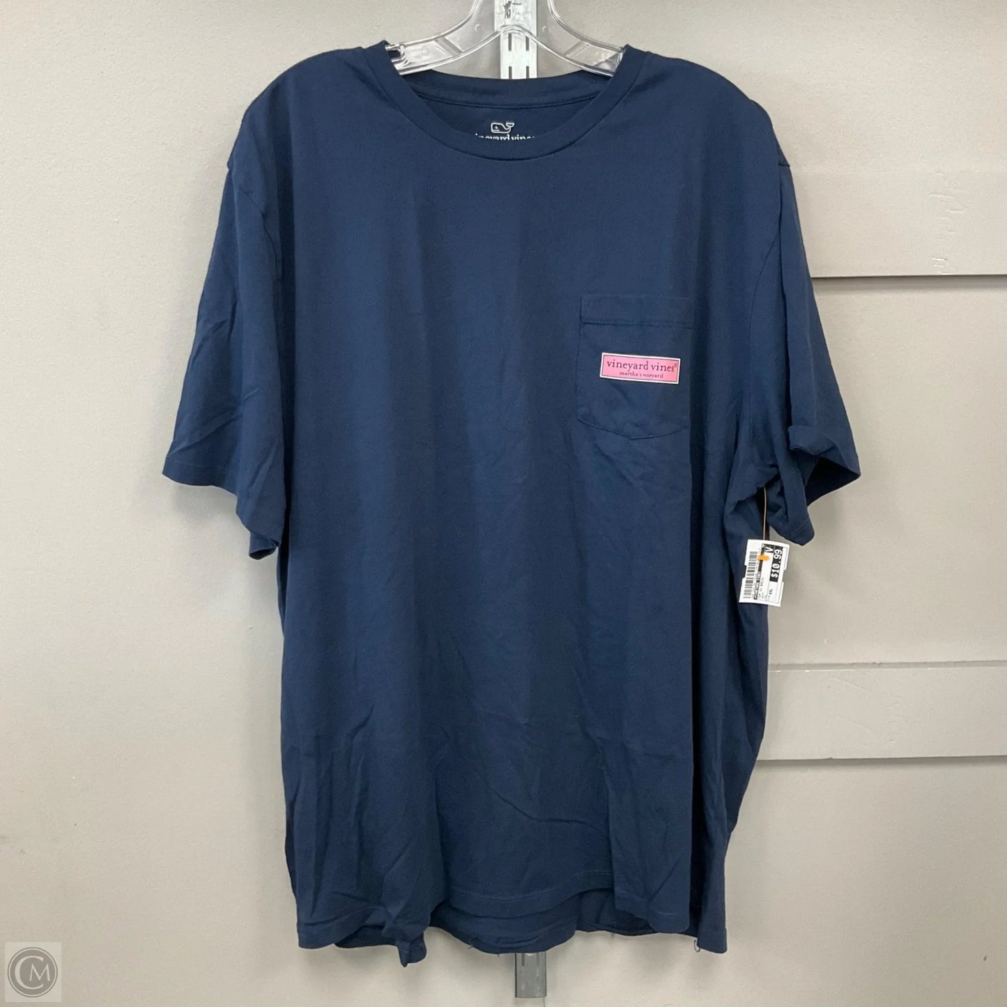 Top Short Sleeve Basic By Vineyard Vines In Navy, Size: Xxl