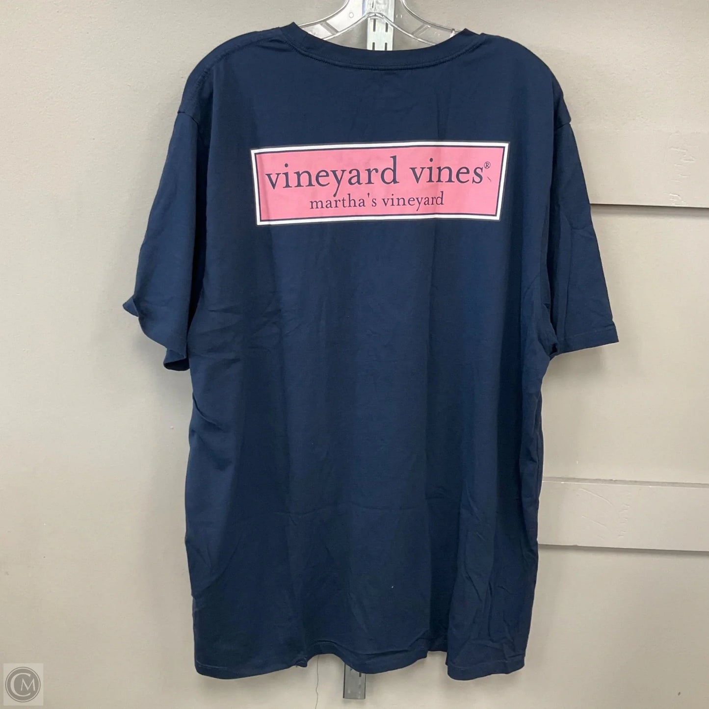 Top Short Sleeve Basic By Vineyard Vines In Navy, Size: Xxl