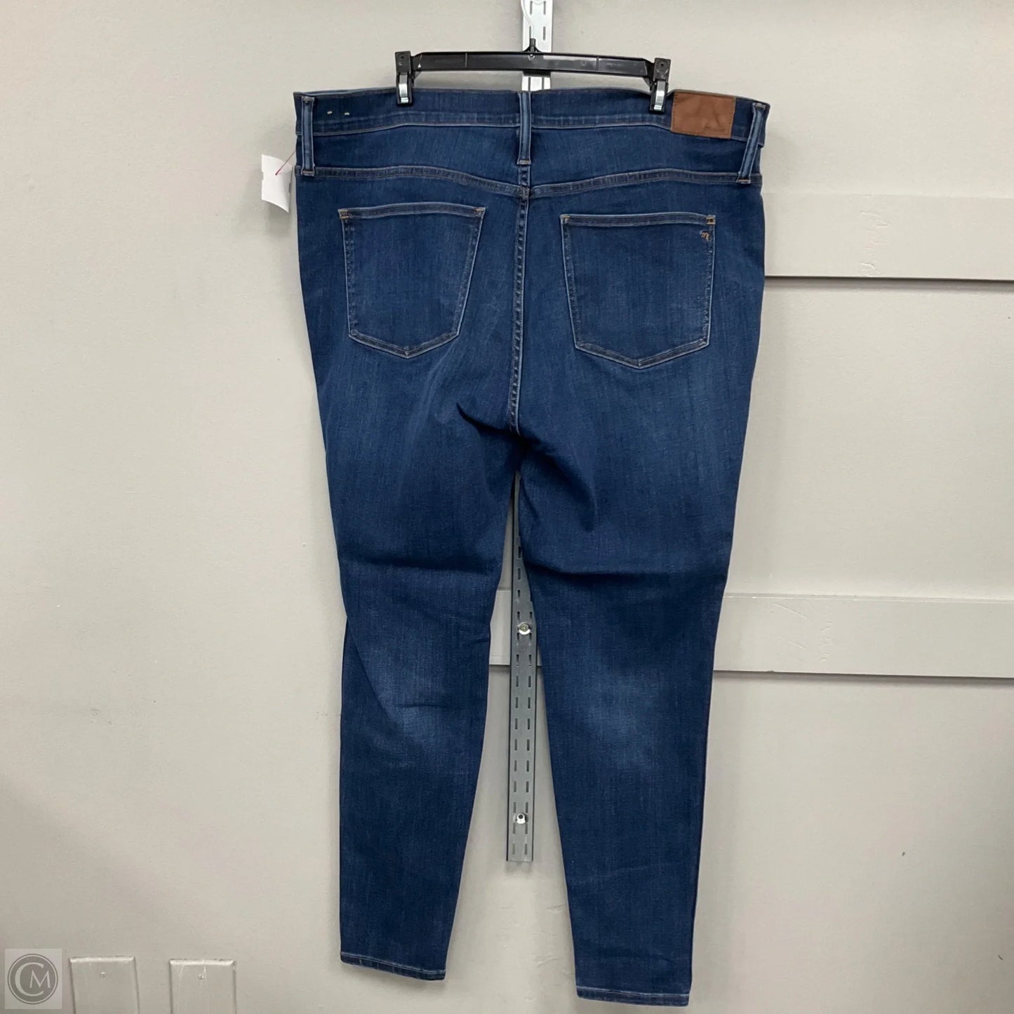 Jeans Skinny By Madewell In Blue, Size: 20
