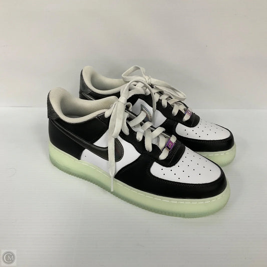 Shoes Sneakers By Nike In Black & Grey, Size: 9