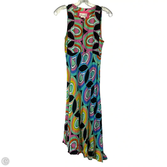 Dress Casual Midi By Anthropologie In Multi-colored, Size: 2