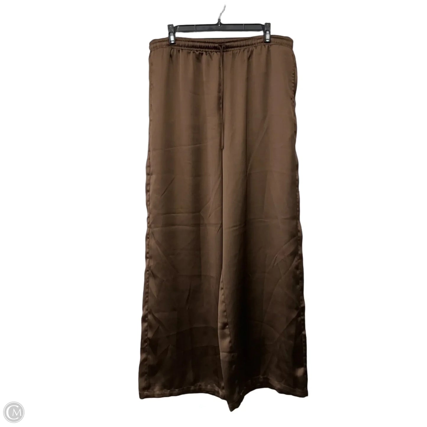 Pants Wide Leg By Max Studio In Brown, Size: Xl