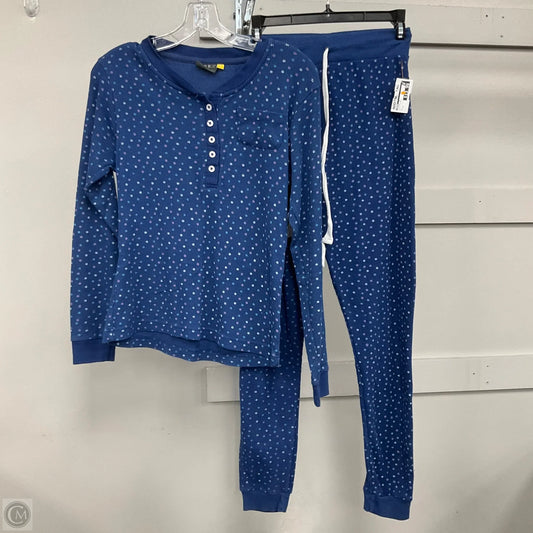 Pajamas 2pc By Serra In Blue & Purple, Size: S