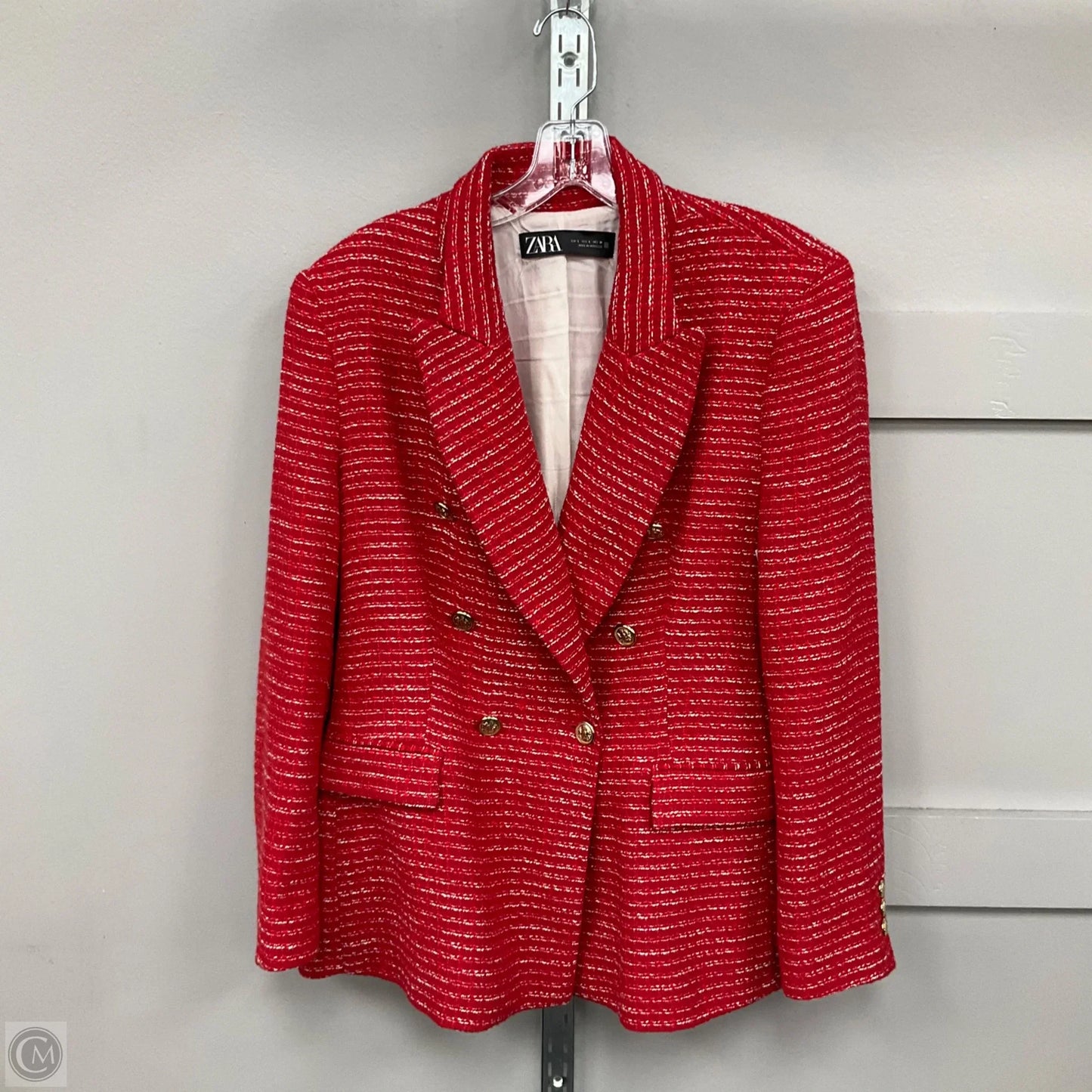 Jacket Other By Zara In Red, Size: L