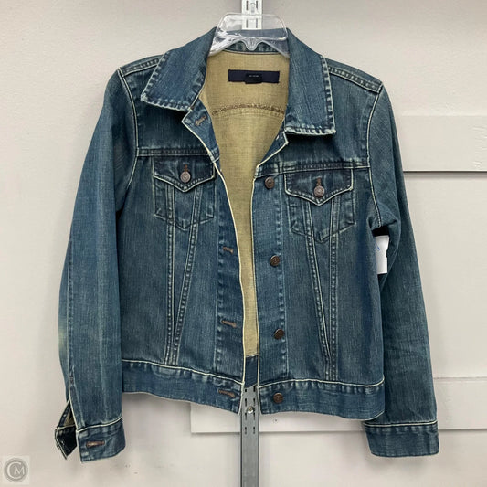Jacket Denim By Gap In Blue, Size: M
