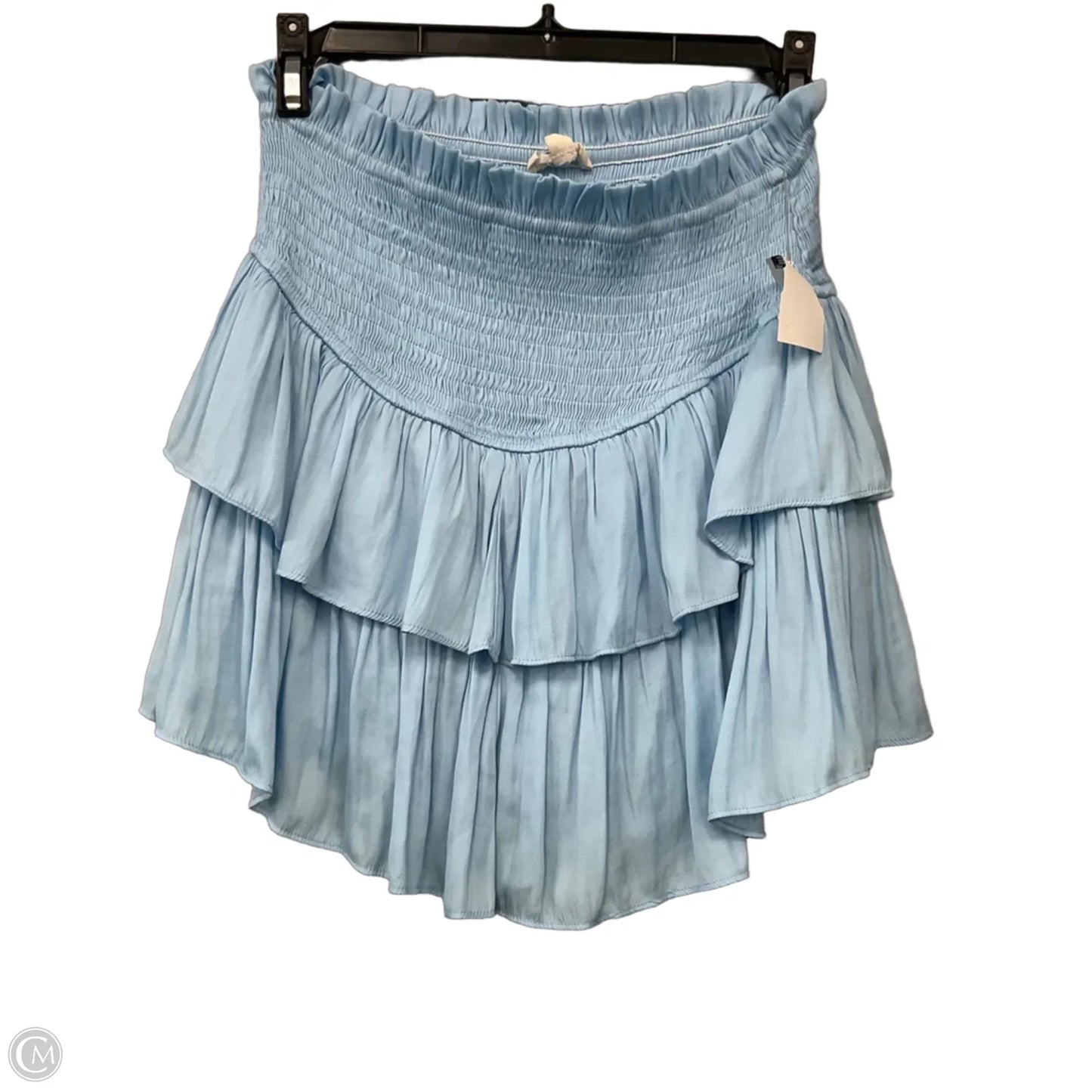 Skirt Mini & Short By Ee Some In Blue, Size: S
