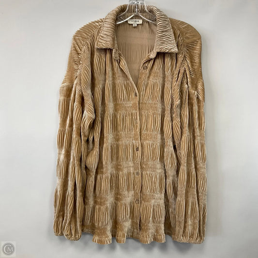 Dress Party Short By Umgee In Gold, Size: L