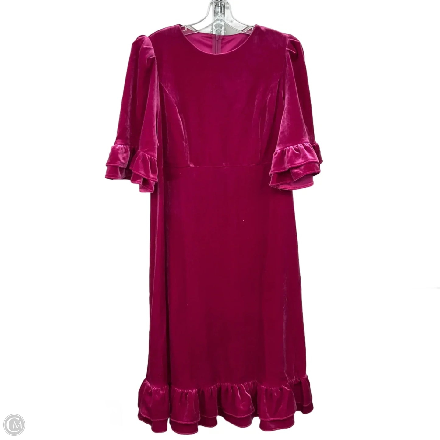 Dress Casual Maxi By Clothes Mentor In Pink & Purple, Size: L