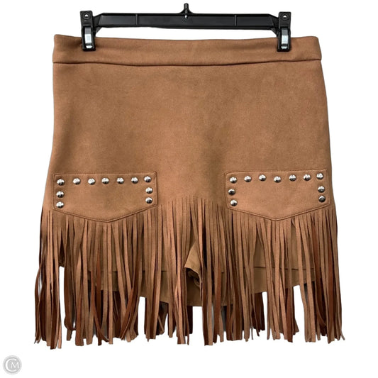 Skort By Shein In Brown, Size: S