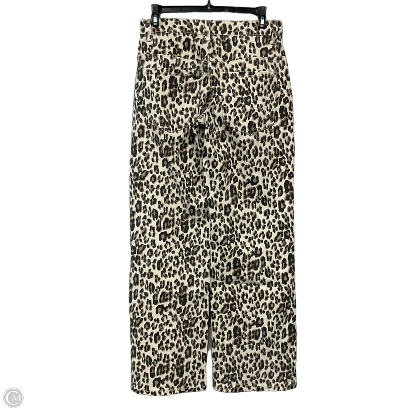 Jeans Straight By Fashion Nova In Animal Print, Size: 0