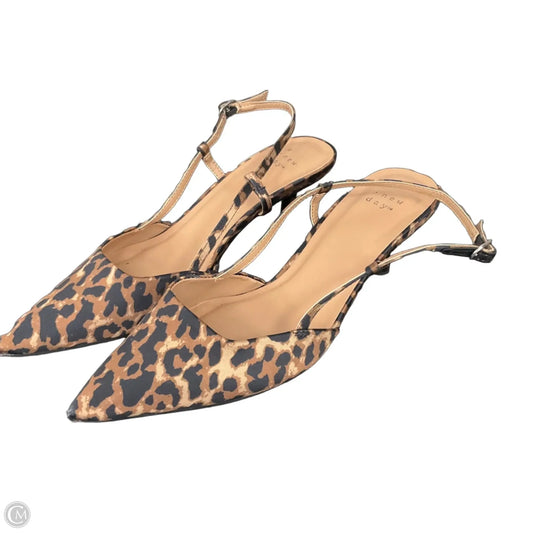 Shoes Heels Kitten By A New Day In Animal Print, Size: 7.5