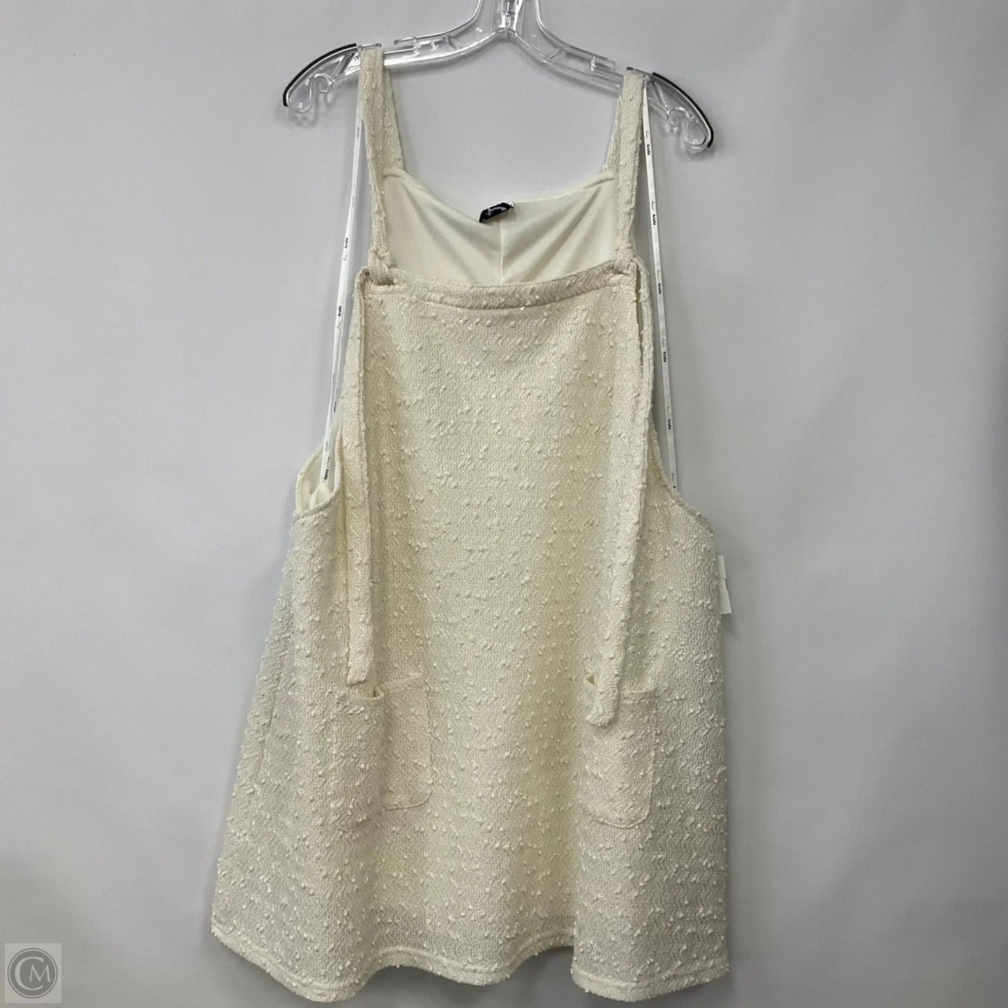 Dress Party Short By Arula In Cream, Size: 2x