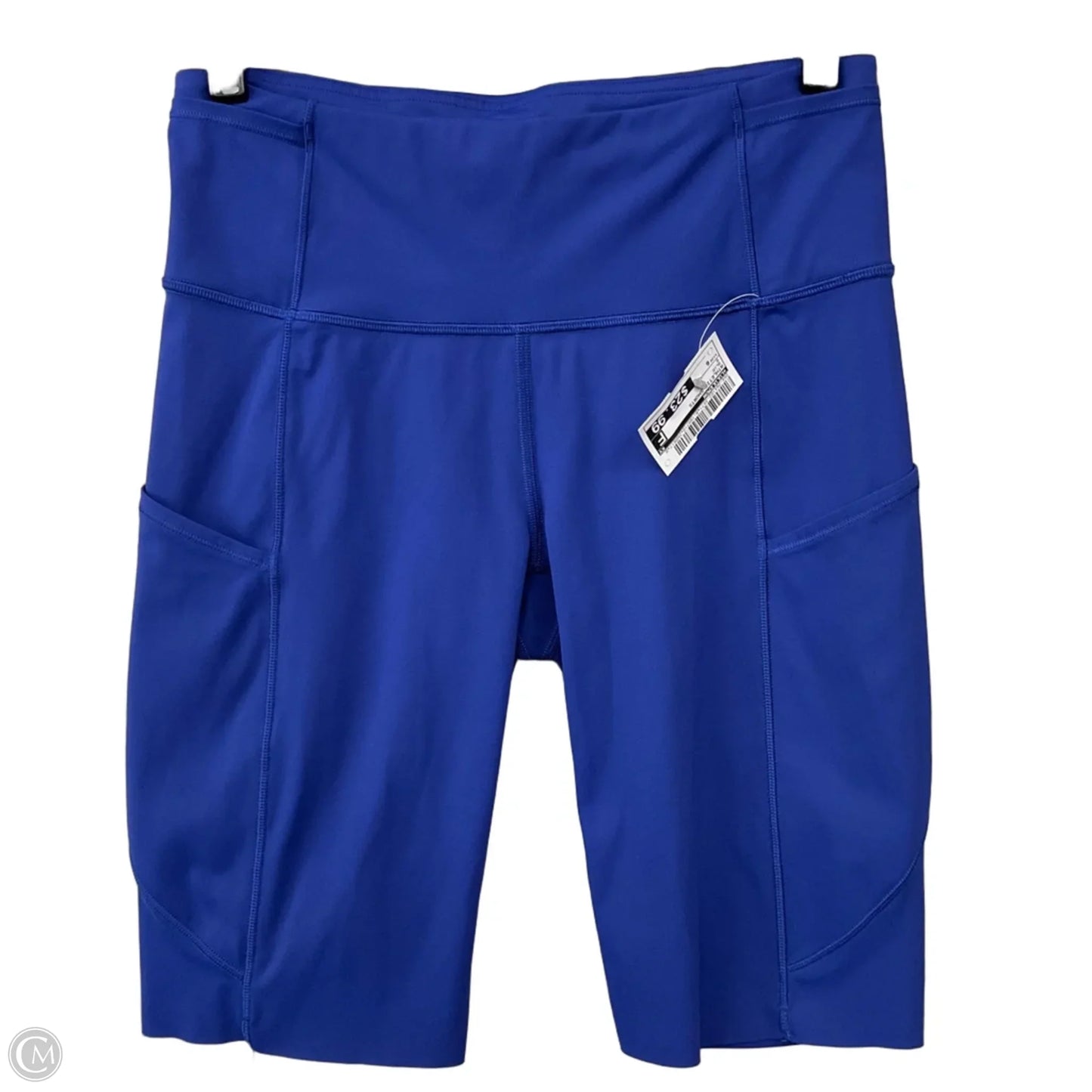 Athletic Shorts By Lululemon In Blue, Size: 6
