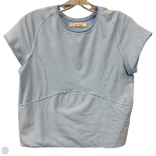 Top Short Sleeve By We The Free In Blue, Size: Xl