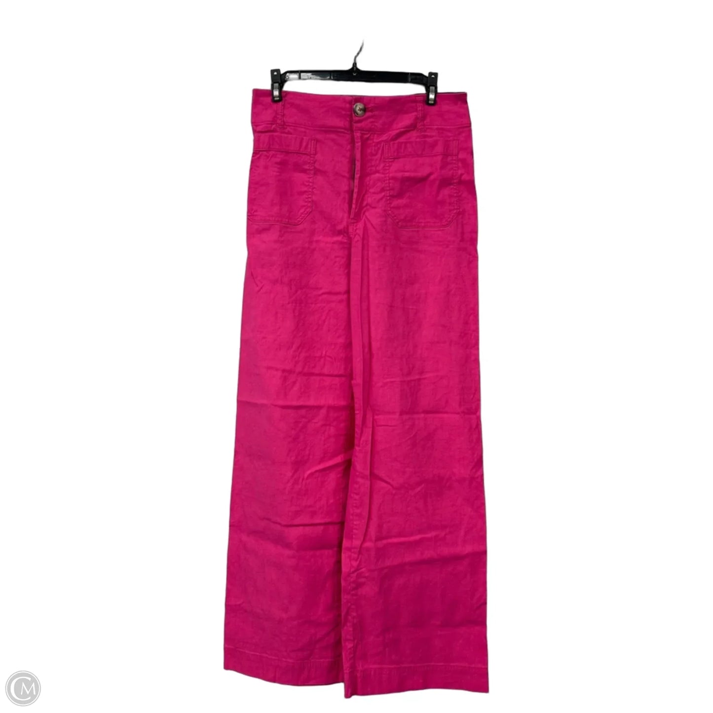 Pants Wide Leg By Maeve In Pink, Size: 8