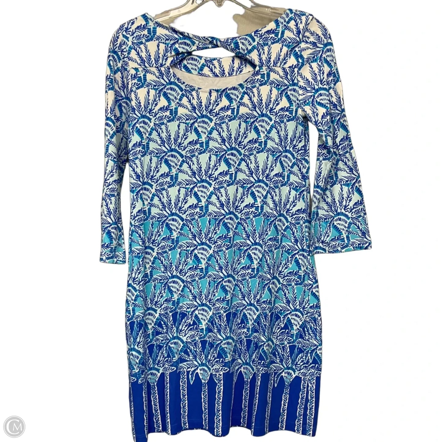 Dress Designer By Lilly Pulitzer In Blue, Size: Xs