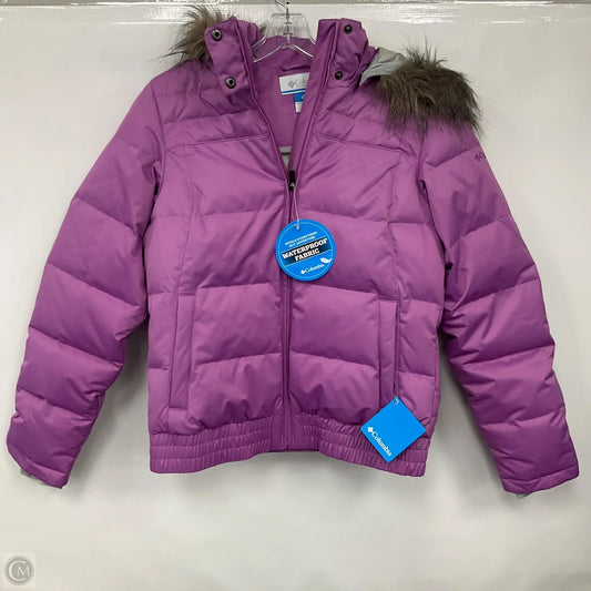 Coat Puffer & Quilted By Columbia In Purple, Size: S