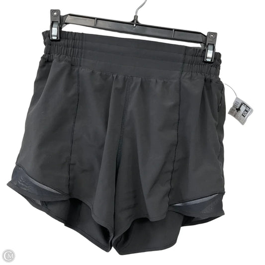 Athletic Shorts By Lululemon In Black, Size: 4