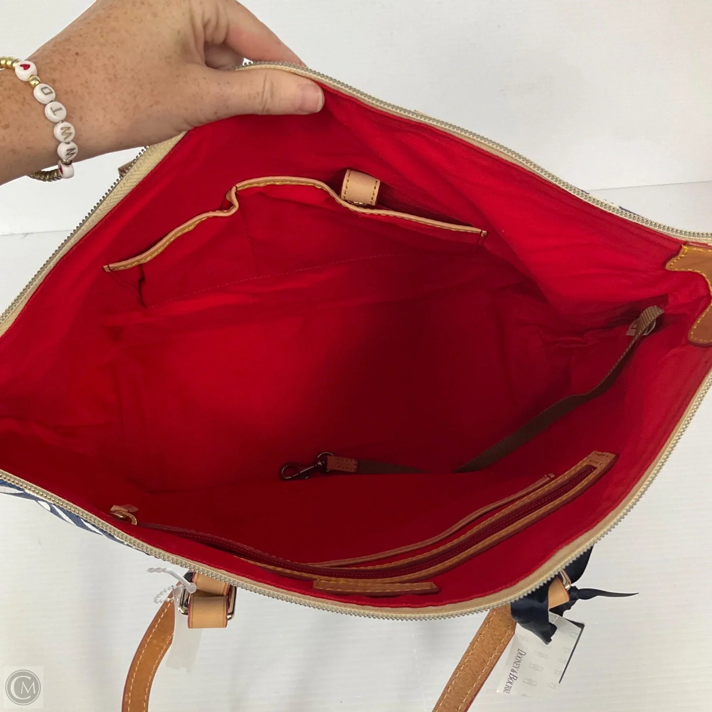 Tote Designer By Dooney And Bourke, Size: Large