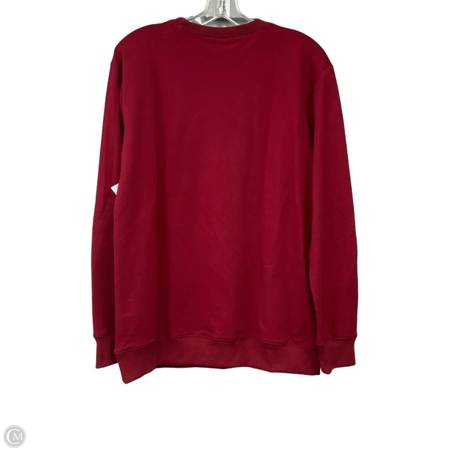 Sweatshirt Crewneck By Clothes Mentor In Red, Size: M