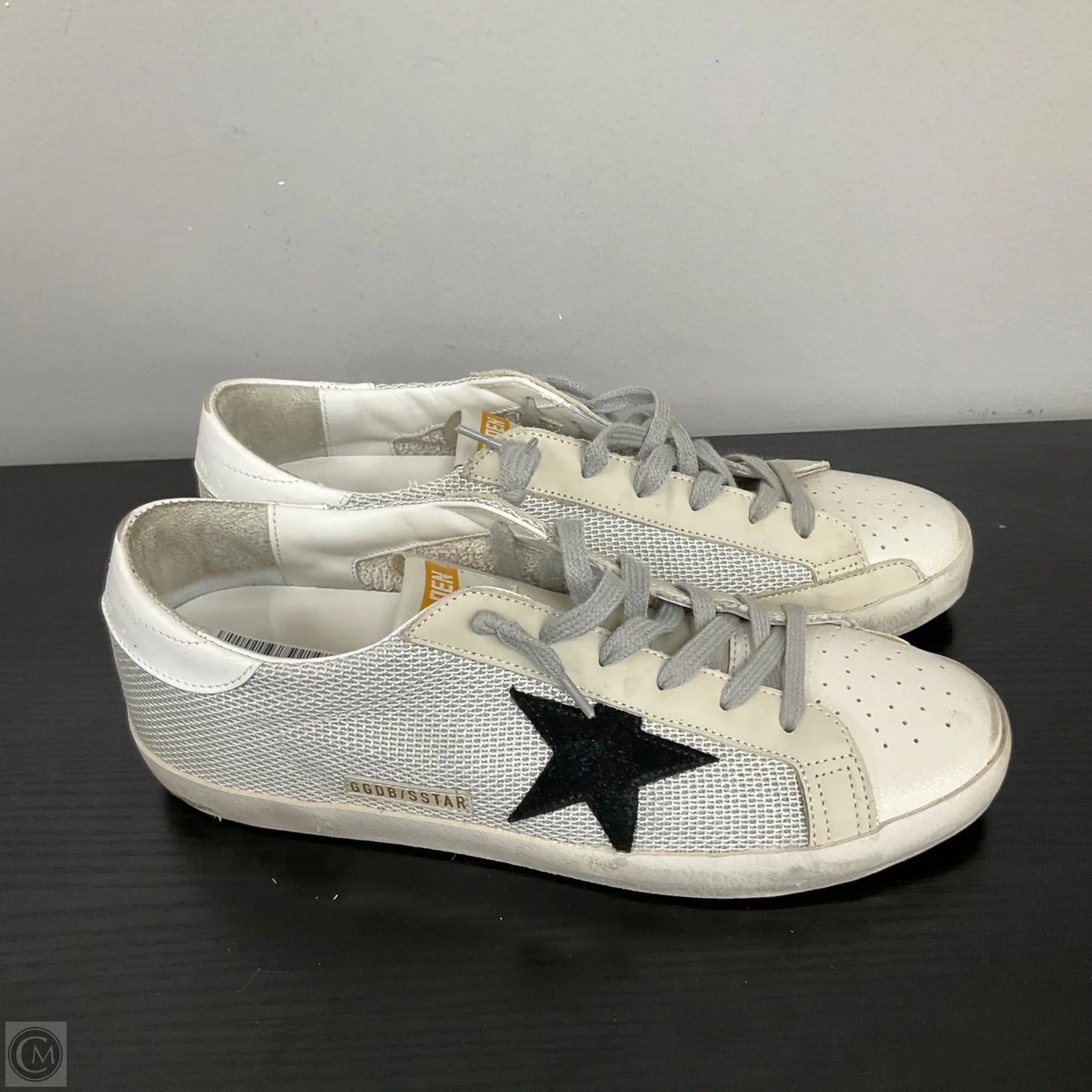 Shoes Luxury Designer By Golden Goose In Grey, Size: 10.5